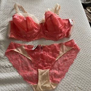NWT bra and panty set